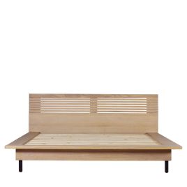WAVERFORD Kingsize Wooden Bedframe - Oak