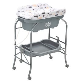 2-in-1 Baby Change Table with Bath Tub