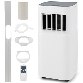 7000 BTU Portable Air Conditioner 4-In-1 Floor AC Unit-White