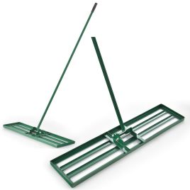COMO Lawn Leveling Rak with Ergonomic Handle-91 x 25 cm-Green