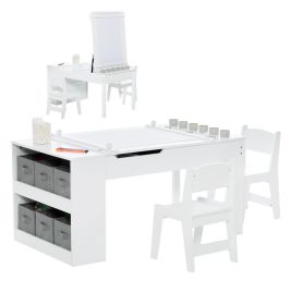Maxi-Storage 2-in-1 Children's Art Table Set