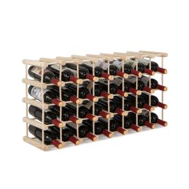 36-Bottle Wine Rack for Home Bar Pantry