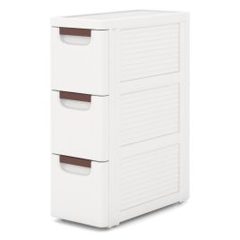 File Cabinet - Drawer Narrow Storage Cabinet for Small Space-3 Tier