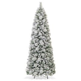 Pop-up Artificial Christmas Tree with PVC Tips & Pine Needles - 210 cm