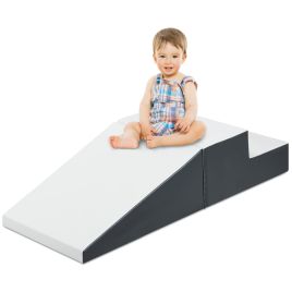 Step and Slide Climber for Infants and Toddlers-White