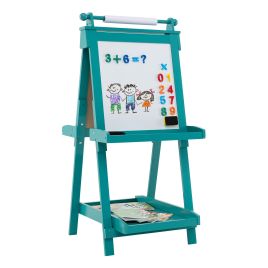 ALMY 3-in-1 Double-sided Art Easel Foldable Easel for Kids-Green