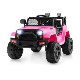 Kids Electric Car - 12V Kids Ride on Car - Pink