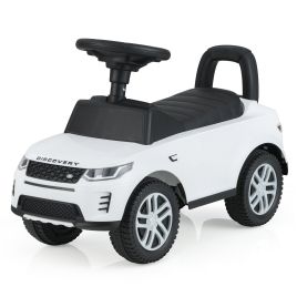 COLYUR Kids Ride On Push Car Foot-to-Floor Walking Sliding Toy Car-White