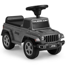 Licensed Jeep Ride-On Push Car with Steering Wheel - Grey