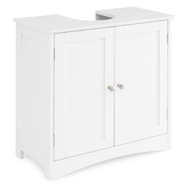 Under Sink Cabinet Freestanding Bathroom Vanity Cabinet-White