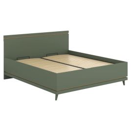 NORA EU Super King Size Fabric Ottoman Storage Bedframe - Green