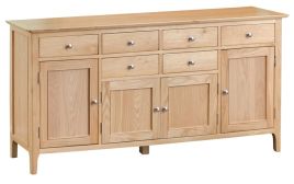 Norwich 4 Door Sideboard - Oak
