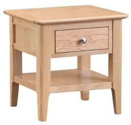 Norwich Lamp Table - Oak