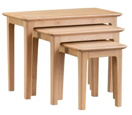 Norwich Nest of 3 Tables - Oak