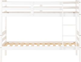 Panama 3ft Single Bunk Bed - White