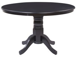 Dining Table AKRON Black 120 cm 120 cm