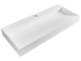 EUQNKO Wall Hung Basin 1000 x 460 mm White