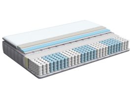 SAMREST Memory Foam Pocket Sprung Mattress EU Small Double - White