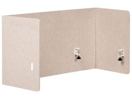 MORELEIGHON Desk Screen - Beige