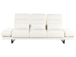 3 Seater Sofa - TKASI Fabric Sofa Off White