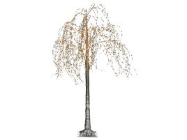 DEVONLEIGH Outdoor Christmas Decoration Tree - Silver