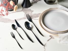 DECOVI Faux Linen Dining Chairs Set of 2 - Green