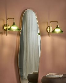 VAXUFA Wall Mirror - Grey