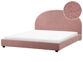 EAUCLUSV Waterbed Boucle 180 x 200 cm (EU Super King) Pastel Pink