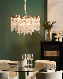 CANTREX Chandelier - Crystal Gold