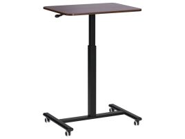 Adjustable Laptop Stand 65 x 48 cm Dark Wood ACADEMIA