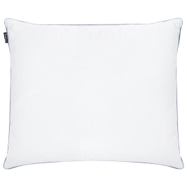 BRAVONE 3-Chamber Bed Pillow High Duck Feathers and Down 50 x 60 cm - White