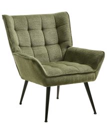 WATERCOMBE Fabric Armchair - Green