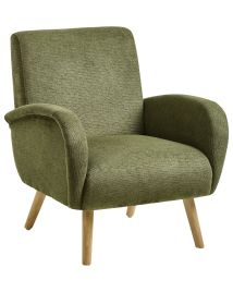 WAVERDEN Fabric Armchair - Green