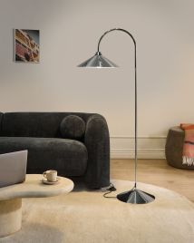 FEQEXI Metal Floor Lamp - Silver