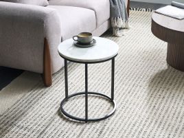 PAVERO Cotton Decorative Cushions Floral Pattern Set of 3 - Beige