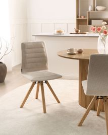 CLAYDEN Office Storage Unit with Locker - Light Beige