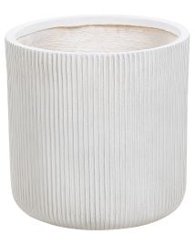Plant Pot OREOI Ceramic 37 cm Off-White