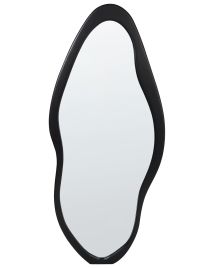 Wall Mirror BLET 80 cm 180 cm Wood Black