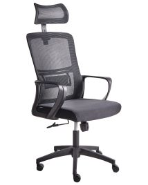 CONARMH Office Chair Swivel Fabric Black