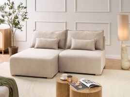 JARUXO Jute Rug- Beige, 80cm