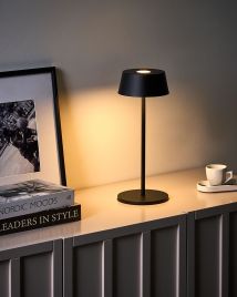 LAJARO LED Lantern Set of 2 - Grey