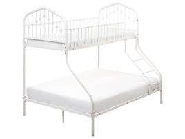 AHCMONIX Bunk Bed Metal 90/140 x 200 cm White