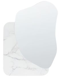 BECKHURST Wall Mirror Marble - White