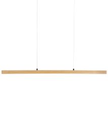 LED Pendant Lamp STEWARTS Wood Light Brown