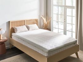 TAMAXO Polyester Mattress Topper EU Small Double - White