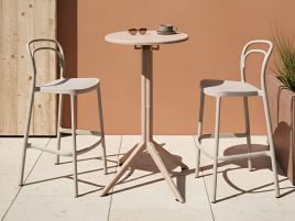 BIVERO Plant Stand Set of 2 - Black