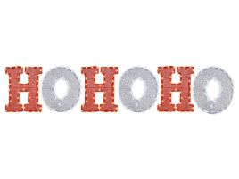 Outdoor LED Decoration 40 cm Red and White GRENVIK