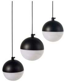 LED Pendant Lamp ANKOBRA Metal Black