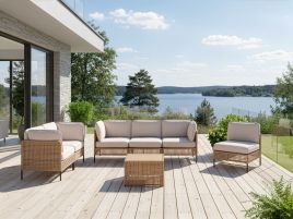 JANUFA Jute Rug- Beige