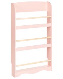 Wall Bookshelf LILOET Engineered Wood 100 cm Pastel Pink